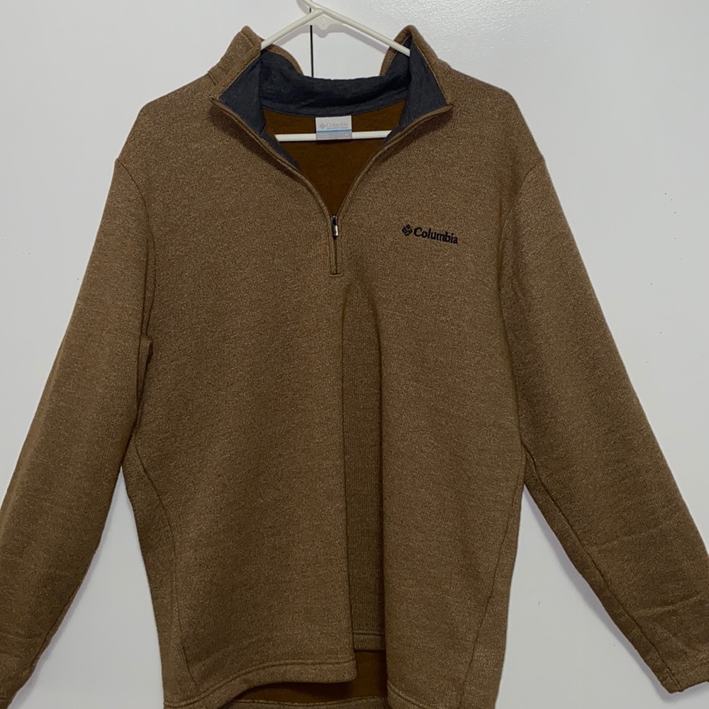 COLUMBIA 1/4 ZIP PULLOVER
